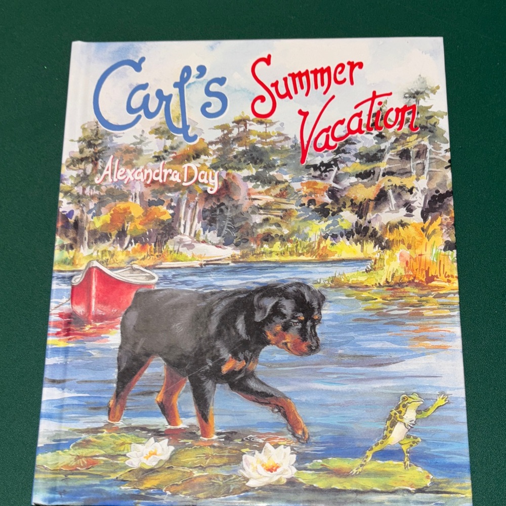 Carl's Summer Vacation Hardcover Book